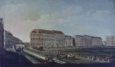 La oficina de correos en Potsdam, 1784 de Johann Friedrich Meyer